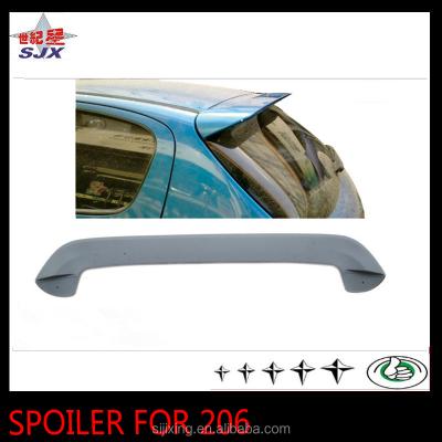 China High quality ABS roof car roof spoiler new for 206 the wings original factory car-styling direct supply for sale