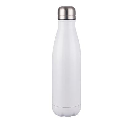 China Viable Keep Cold For 24 Hours 500Ml Cola Shape Vacuum Heat Sports Iced Water Bottle Wall Insulation Double Vacuum Thermos for sale