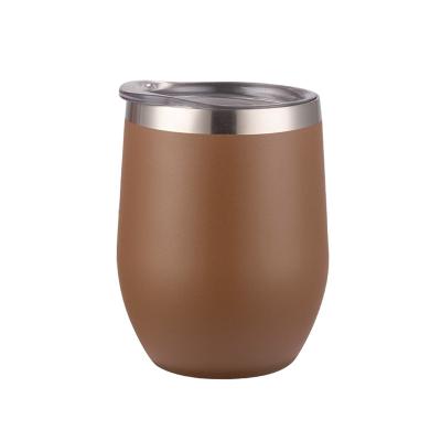 China Sustainable Reusable Coffee Mug With Lid Super Bright Hot Water Cup Stainless Steel Vacuum Cup for sale