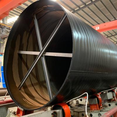 China Liquid Pipe Buried Pipe Q355B/Q390/Q420/Q460/Q550/Q690/X42/X52/Submerged Arc Welding Spiral Double Side Spiral Tube for sale