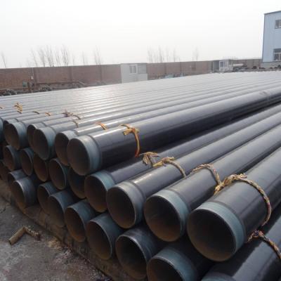 China Liquid Pipe 3pe Coating Steel Pipe Large Diameter Carbon Round Tube Anti-Corrosion Spiral Welded Steel for sale