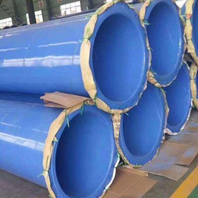 China Liquid Pipe Factory Customized Inner And Outer Diameter Carbon Steel Powder Epoxy Spiral Steel Pipe Large Tube for sale