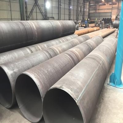 China Liquid custom t-welding circumseam pipe coil pipe bridge pillar steel pipe for wind power jacket for sale