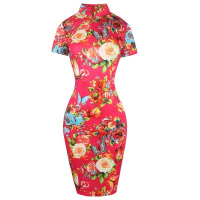 China 2018 anti-static new style Cheongsam modern classic sexy Qipao for sale