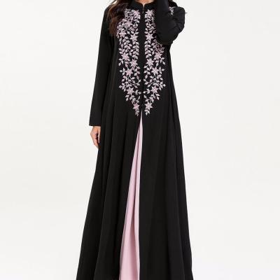 China Arab Women Dress 2019 Women's Abaya Turkey Long Casual Muslim Dress Islamic Maxi Dress Print for sale