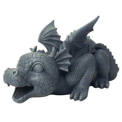 China ODM Europe resin statue folk crafts desktop animal decoration dragon resin ornament dragon resin statue crafts for sale