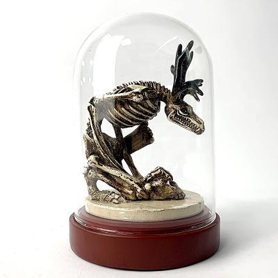 China Resin World Skeleton Crafts Crafts Vintage Folk Crafts Statue Animal Statue Desk Decorations and Gifts for sale