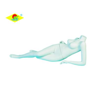 China The Other Headless Fiberglass Mannequin Lying Female for sale