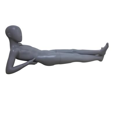 China Extending Mannequin Fiberglass Body Full Lying Down Teen Mannequin for sale