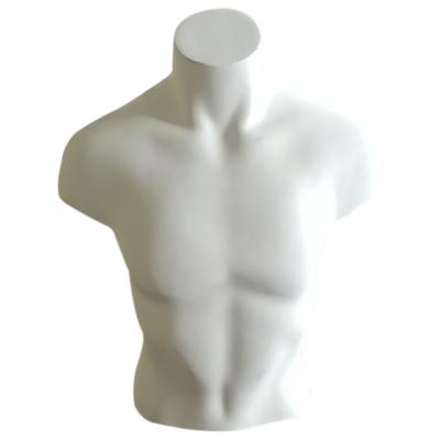 China Fiberglass Upper Body Headless Male Mannequin for sale