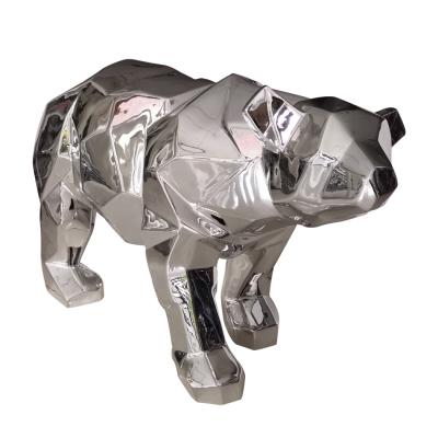 China Chrome Fiberglass Bear Mannequin Animal Mannequin for sale