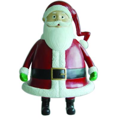 China Santa Mannequin Fiberglass Santa Mannequins Christmas Mannequin for sale