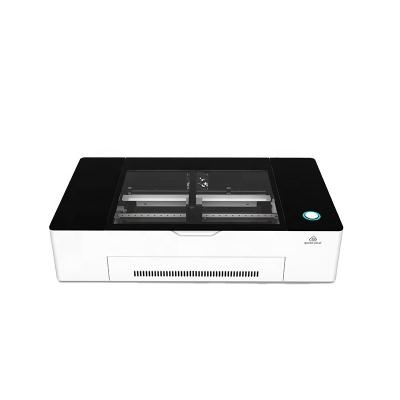 China USD 3D Water Cooled Cloud Enthusiast Craft 50W Remote Control Small Size Smart Hobby Laser Cutting Machine for sale