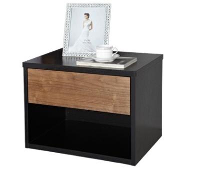 China Foldable modern practical customizable nightstand with drawers bedside table for sale