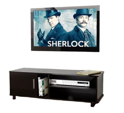 China Foldable black modern design for living room furniture luxury customizable used TV stand for sale