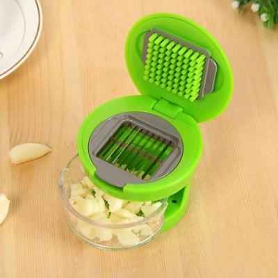 China Viable Chopper Garlic Crusher Slicer Cube Kitchen Instruments Tool Smart Garlic Press Ginger Chopper Garlic Press for sale