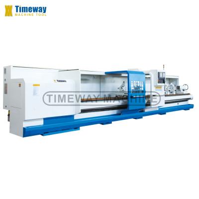 China Economic CNC Heavy Duty Horizontal Lathe / High Speed Flat Bed-type CNC Lathe en venta