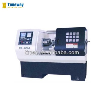 China With 400mm Swing Flat Bed Type CNC Lathe Machine For Sale for sale