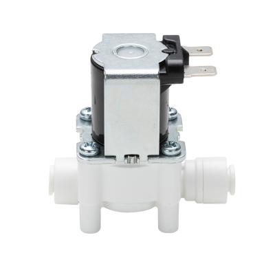 China Home Kitchen Meishuo FPD360AX PP DC24V 1/4 Water Solenoid Valve For Water Machine for sale