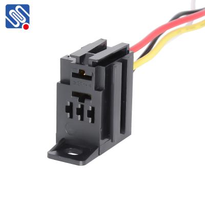 China Automotive Meishuo MSG 4pins Relay Socket Wire Harness for Auto Relay 12V 24v for sale