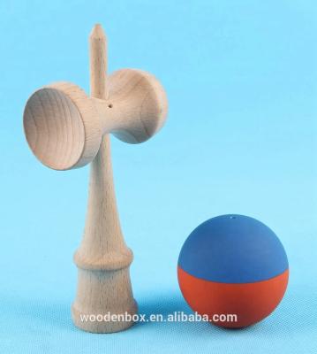 China Sports And Entertainment Customization Rubber Paint Kendama High Quality Funny Traditional Wooden Classic Type Pro for sale