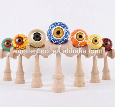 China Sports and entertainment cats wooden design kendama toy for whosale made in honrui factory for sale