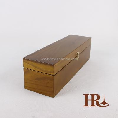 China Best quality biodegradable poker wood box, wine wood box, wooden box for wholesale for sale