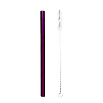 China Stainless Steel Sustainable Sliver Drinking Straw for sale