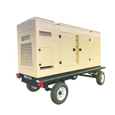 China diesel generators 100 kw on trailer type 100 kw fence generator with yuchai engine XHYMB-YC100GF for sale