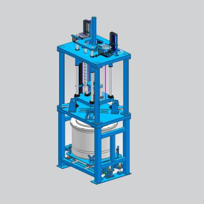 China Energy saving and high effeciency aluminum alloy engine cylinder head casting low pressure special casting machine for sale