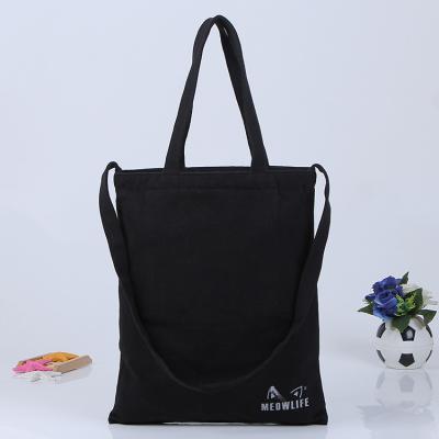 China Factory supply high quality 12oz cotton canvas tote bag with printed logo for sale