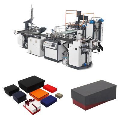 China Automatic Rigid Food Box Making Machine Rigid Installed Box Making Machine for sale