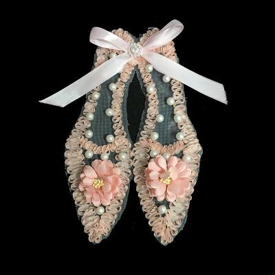 China wholesale 3D Sears Para Ropa Swan Shoes Perfume To Bottle Elegant Beaded Patches for sale