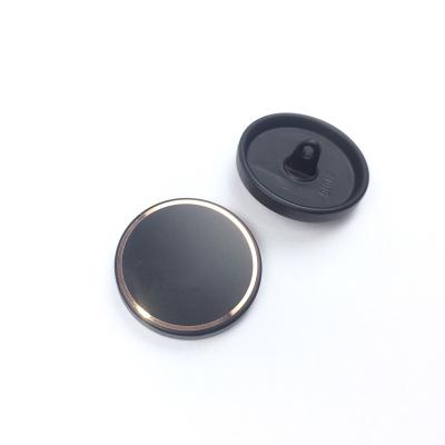 China Fancy Garment Accessories Golden Leg Shirt Alloy Metal Viable Sewing Button for sale