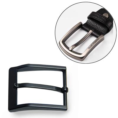 China Nickel Free/Lead Free New Products/Eco-Friendly Charming Matte Black Clip Belt Buckle For Men for sale