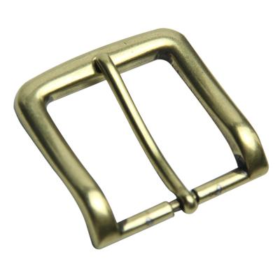 China Nickel Free Supplier Customized China Cheap White 40mm Pin Free Solid Brass Belt Buckles/Lead Free/Eco-friendly Wholesale for sale