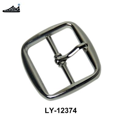 China Pin Buckle Good Material Small Waist Center Bar Pin Buckle Shoe Buckle Metal for sale