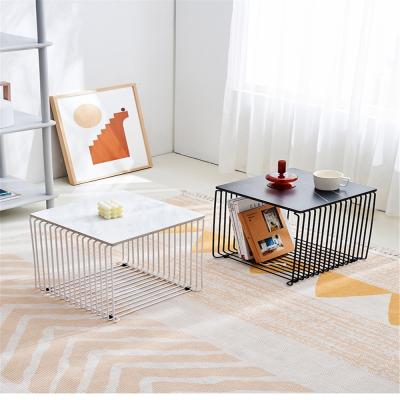 China New Design Modern Stainless Steel Coffee Simple End Table for sale