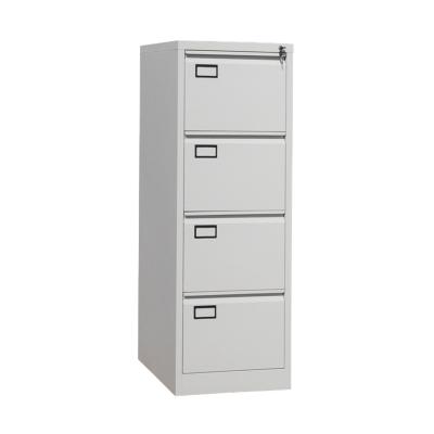 China Office Furniture metal steel vertical 4 drawer filing cabinet for sale