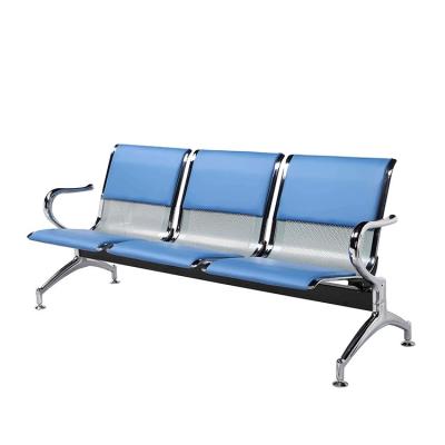 China Public relax 3 seat bench waiting chair for airport for sale