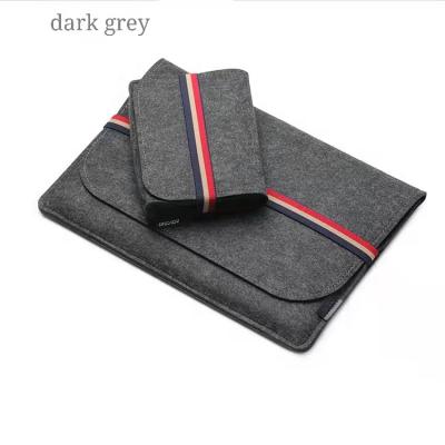 China Outdoor Laptop Protection Eco - Friendly Felt Material Waterproof Women 's Custom Logo Storage Bag for sale