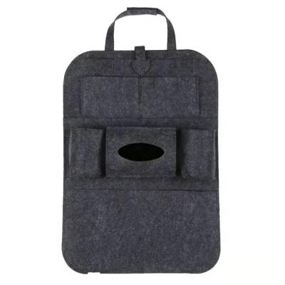 China Convenient Back Seat Storage Bag Felt Suspension Multifunctional Car for sale