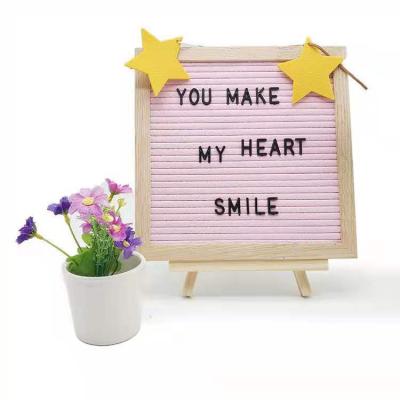 China Sweet low price guaranteed quality felt message board 10x10 cm felt message board hexagon for sale