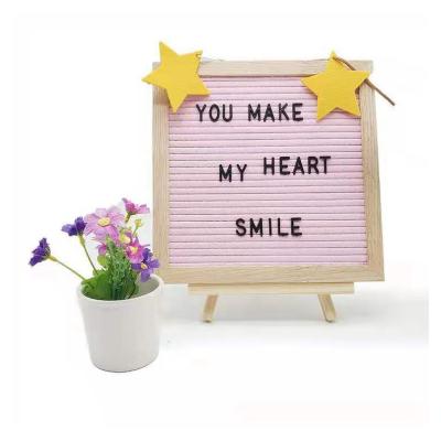 China Soft Unique Design Hot Sale Popular Product Lightweight Felt Photo Frame Message Board for sale