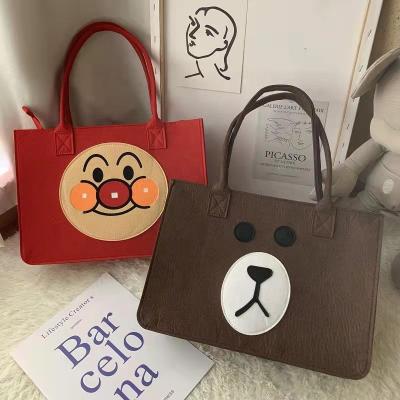 China Eco-friendly pouch inserts, felt pouches with feed, pouches and bag collectors for sale