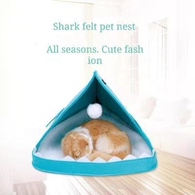 China Sustainable Detachable And Convenient Pet Bed Felt Cat's Litter for sale