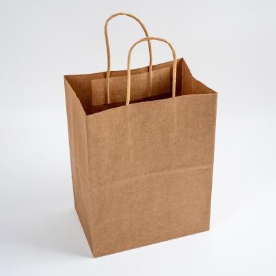 China Custom Gift Bag Printing Craft Paper Bag Brown Kraft Paper Handmade Paper Bag for sale