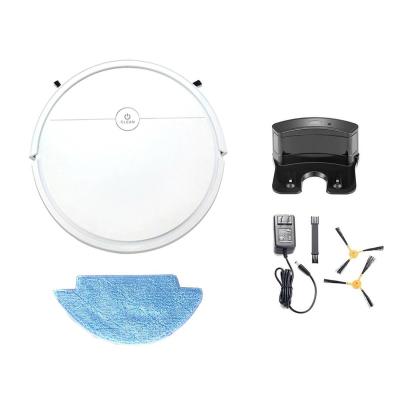 China 1000Pa Automatic Cleaning Smart WIFI All In One Automatic Rechargeable Floor Sweeping Robot Wet And Dry Vacuum Cleaner for sale