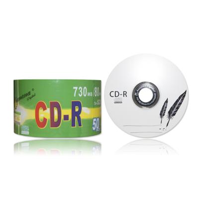 China Hot Sales Single Layer Banana Design Blank CD-R 700MB 52X TIMING High Quality for sale