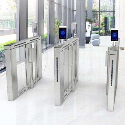 중국 Facial Recognition Swing Turnstile Gate Barrier Gate Fast Speed Pedestrian Access Control Card System 판매용